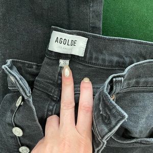 AGolde Black Jeans